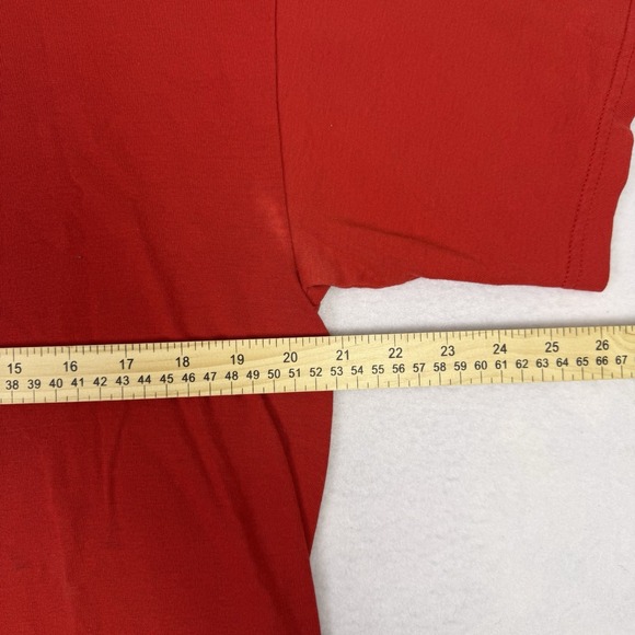 Vintage VeggieTales Bob the Tomato T-Shirt Red Big Face Gildan Men's Large L - Picture 5 of 6